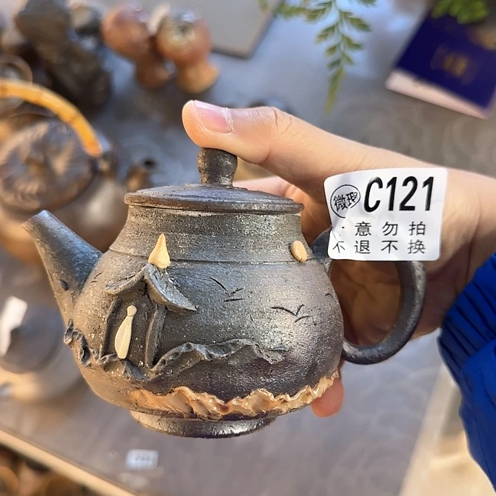 粗砂茶壶柴烧新品福利多多