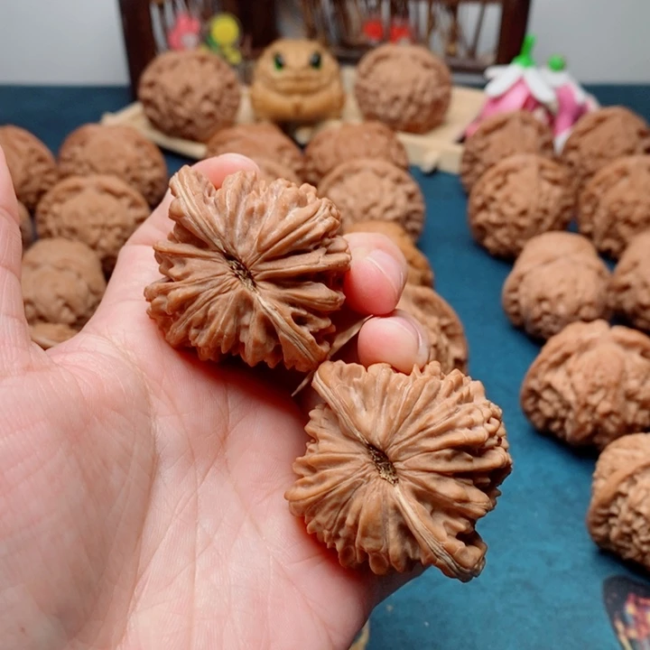 把件文玩核桃四座楼45