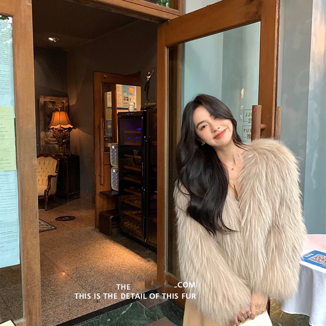 （浠儿姐姐）年年必买的冬季推荐款 、双面编织貉子毛 多色外套