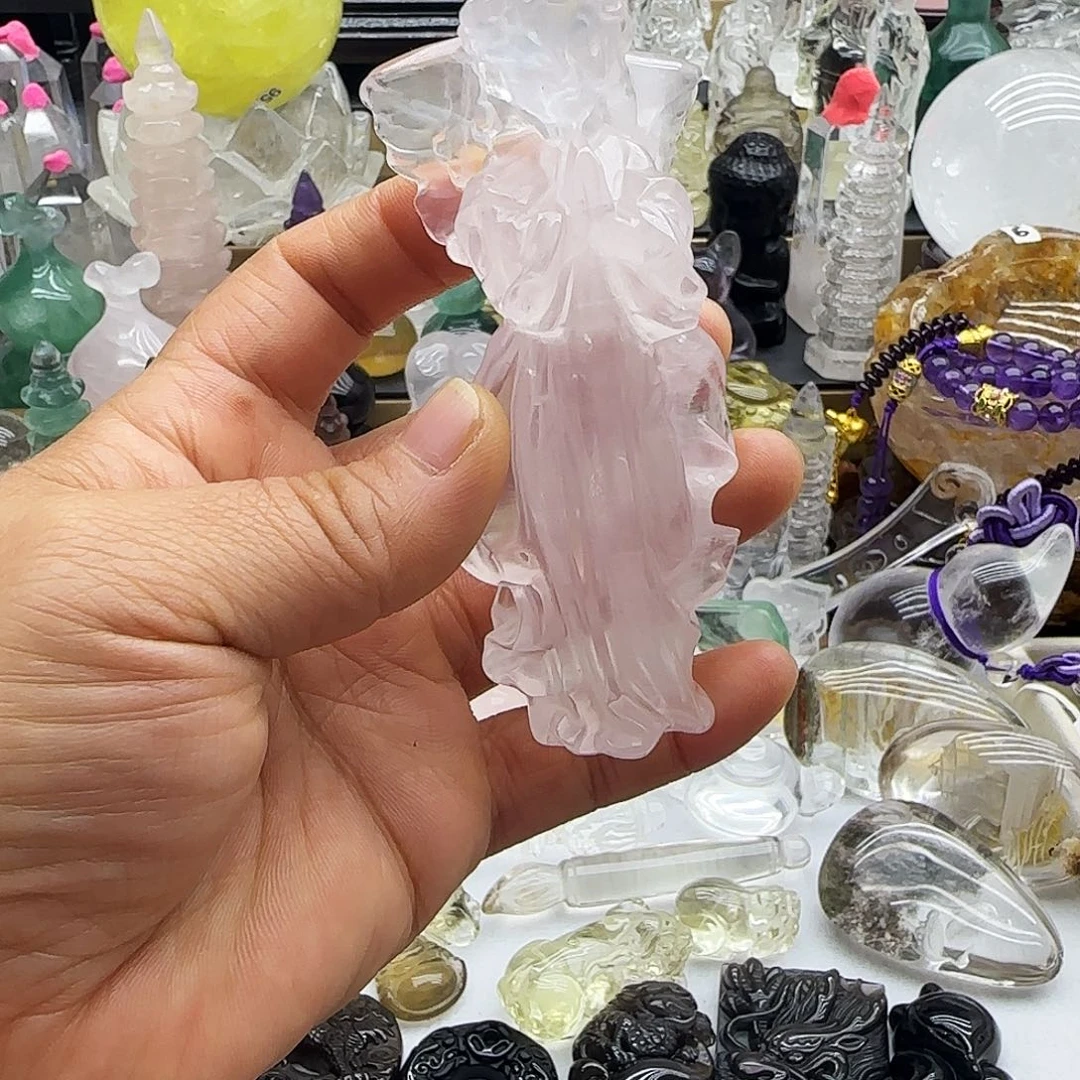 车挂未镶嵌水晶摆件
