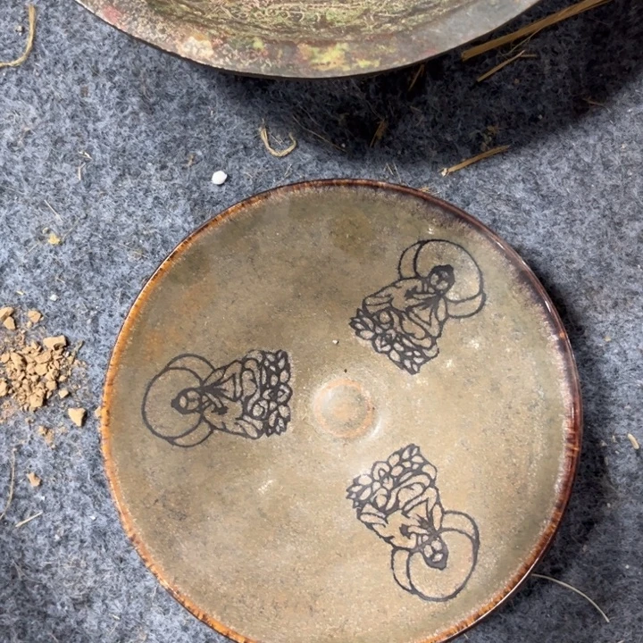 石***布瓷器摆件瓷器摆件