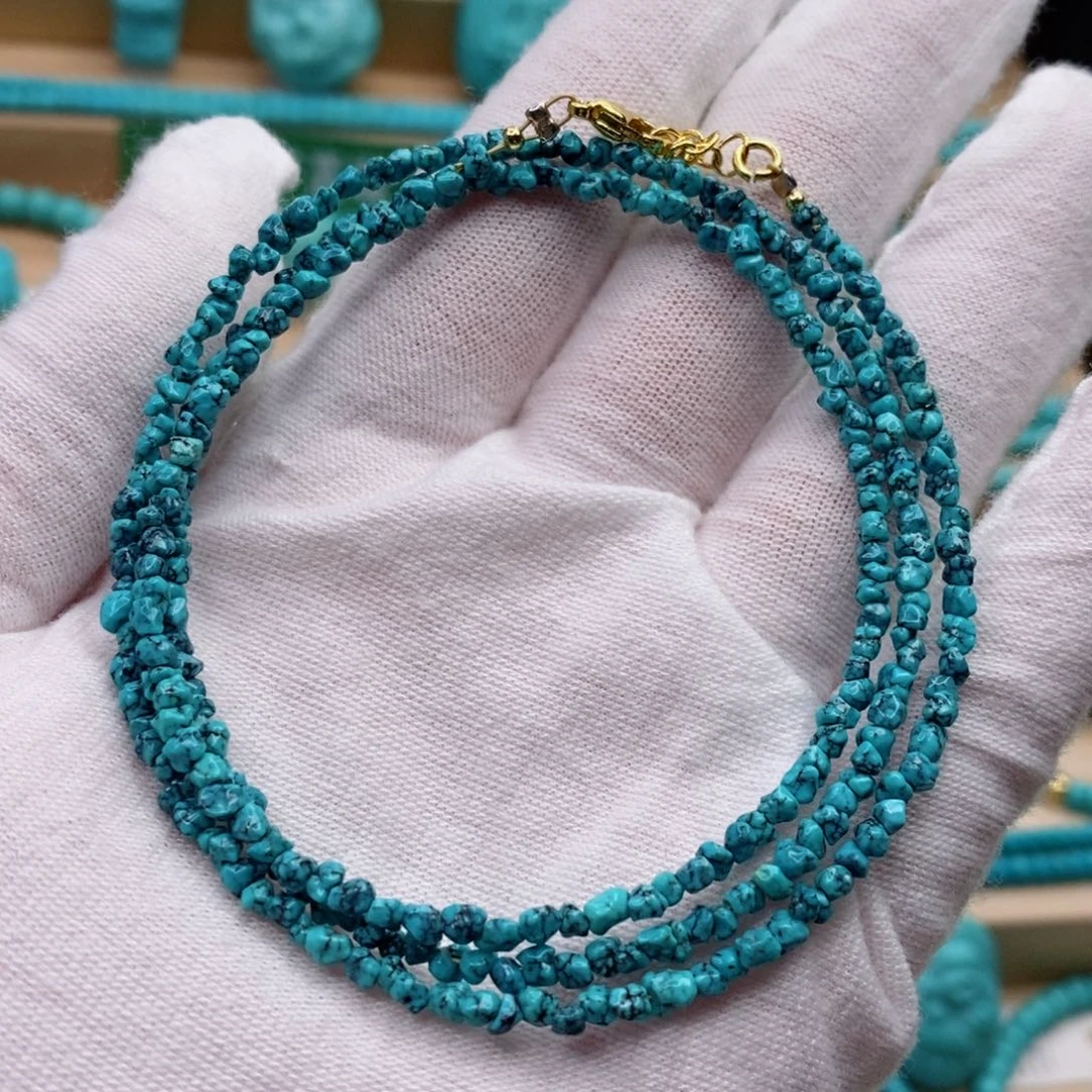 绿松石未镶嵌手链