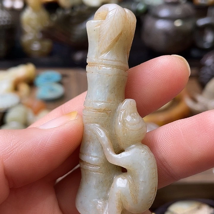 和田玉（糖玉）未镶嵌颈饰