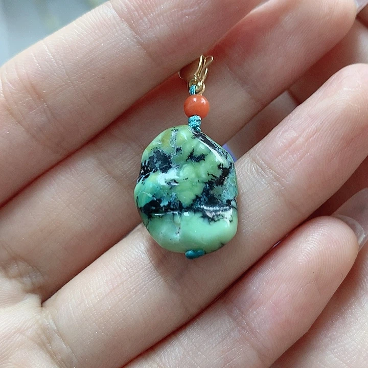 绿松石珠宝奇石未镶嵌