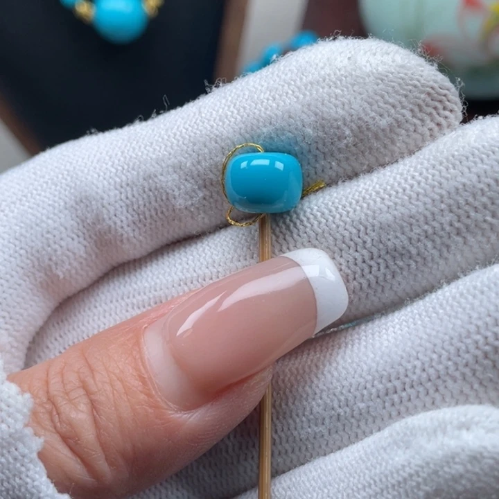 绿松石未镶嵌珠宝奇石9.6