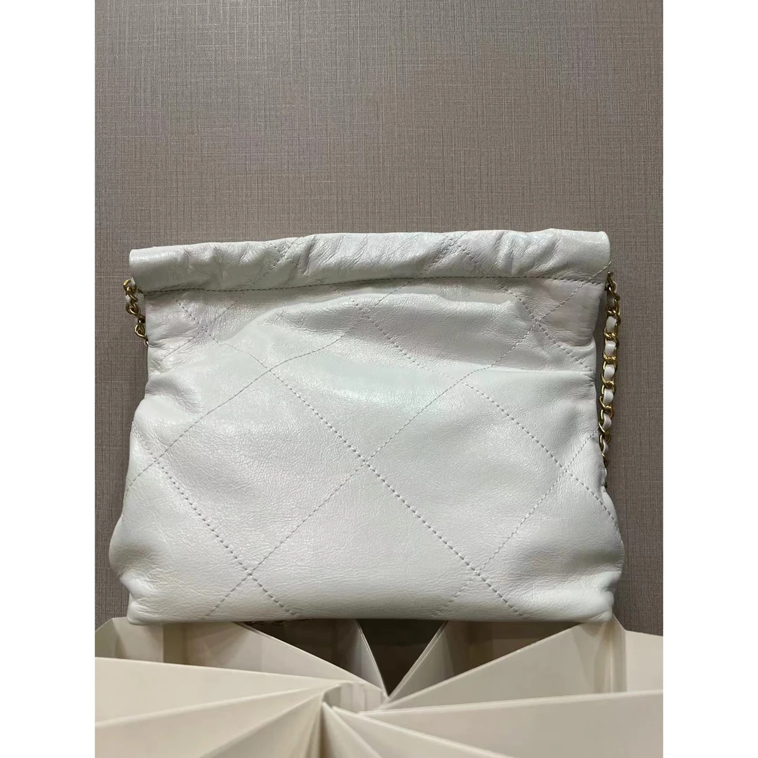 TOLEX2025新款手工时尚百搭小袋女包白色