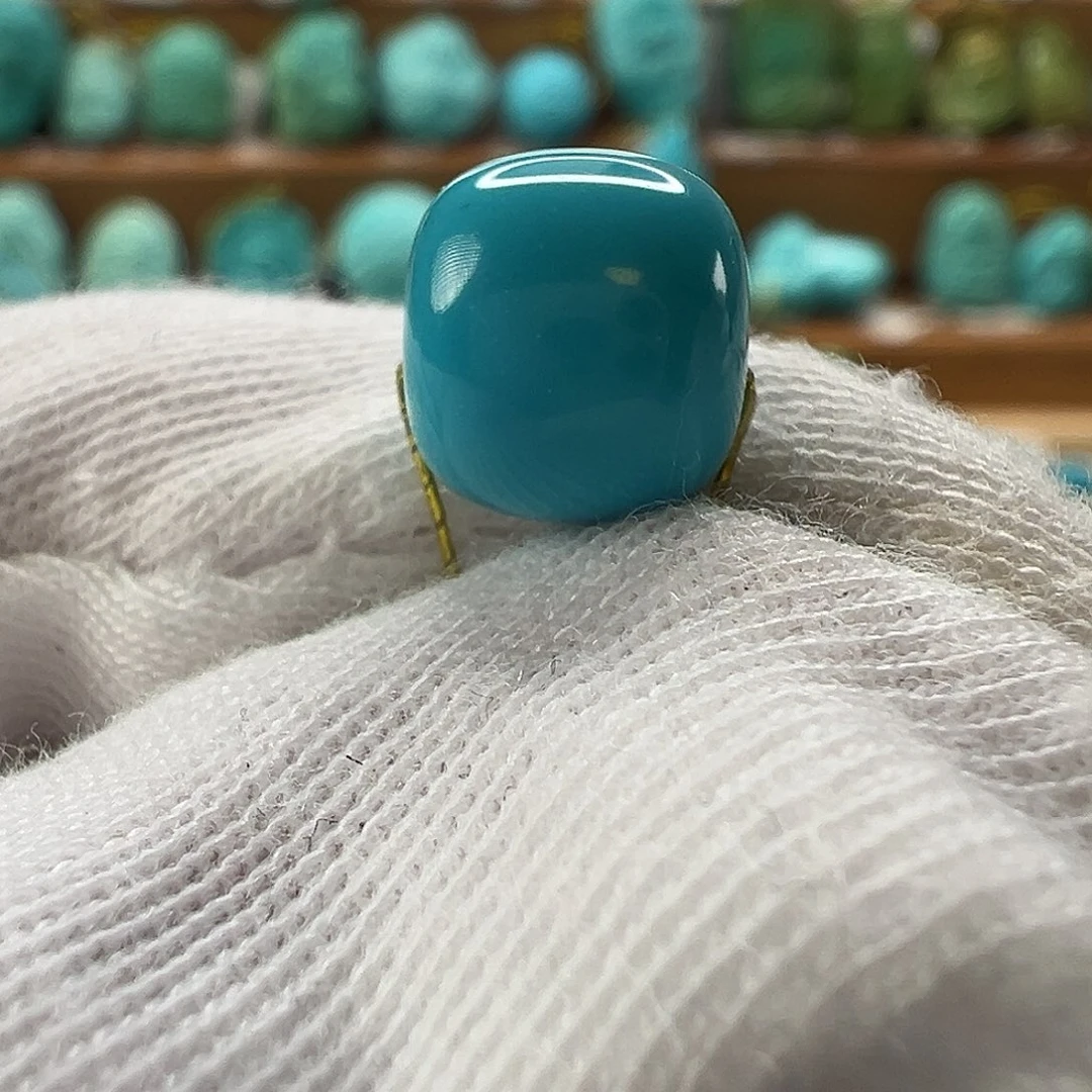 绿松石老型珠未镶嵌