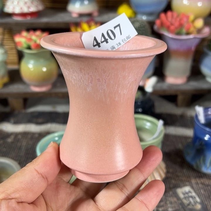 口6 手工花盆满30包邮