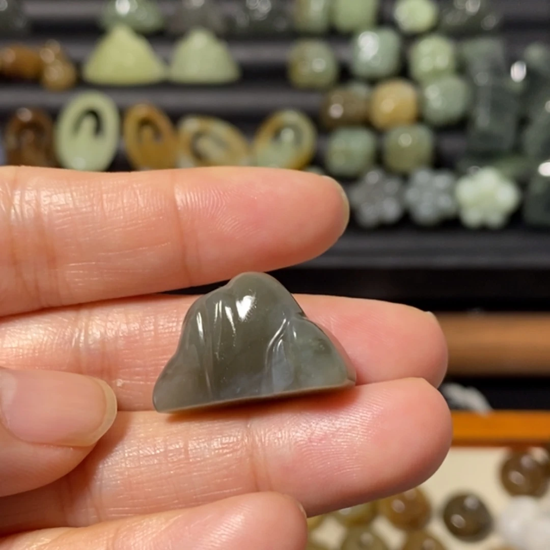 和田玉未镶嵌手链飘白棉