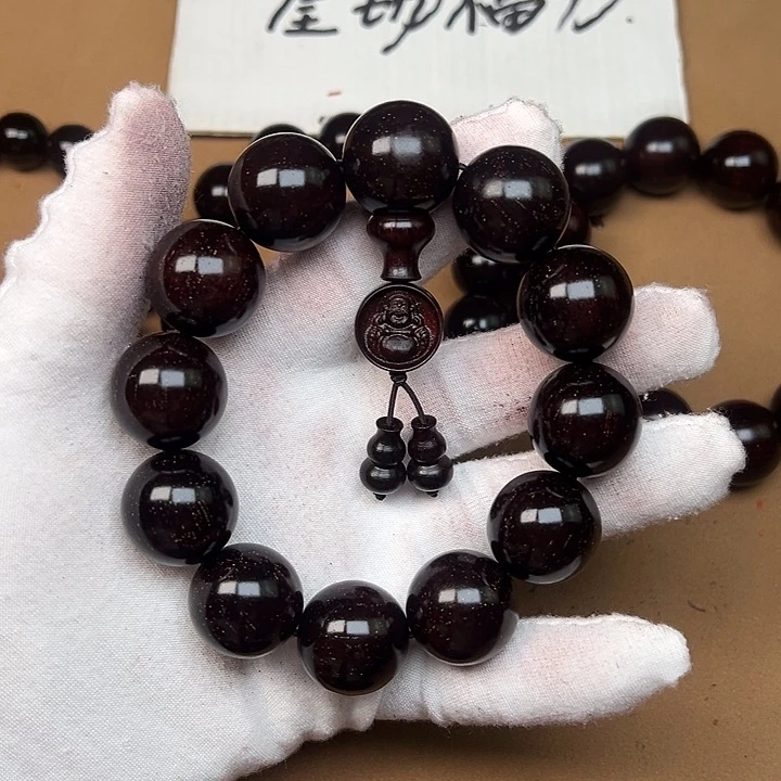 小叶紫檀手串/手链2.0*12 满星