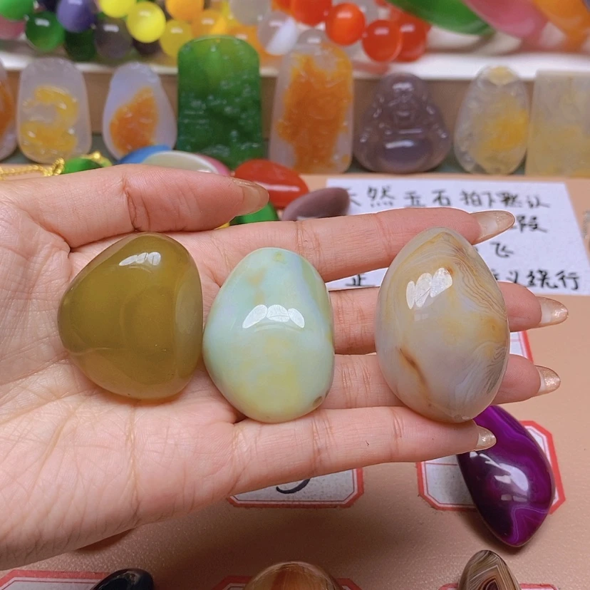 【闪购商品】玛瑙/玉髓颈饰未镶嵌7*2