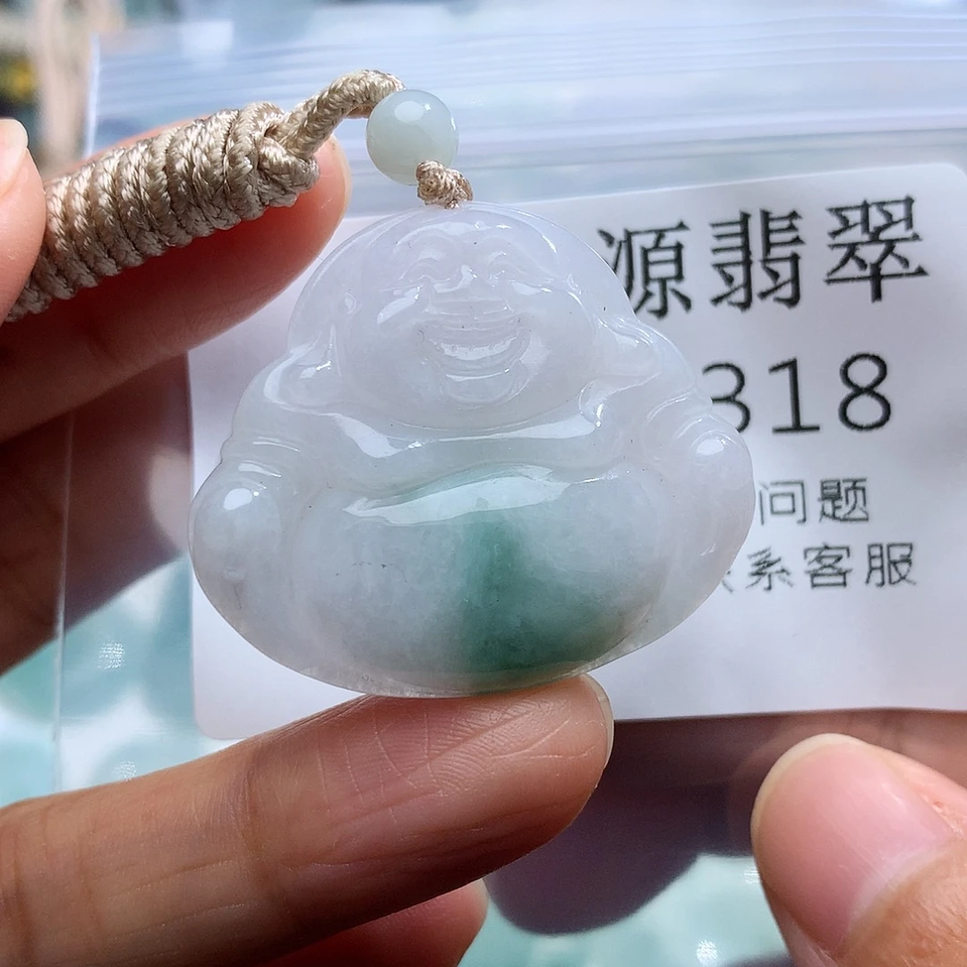 翡翠未镶嵌颈饰318