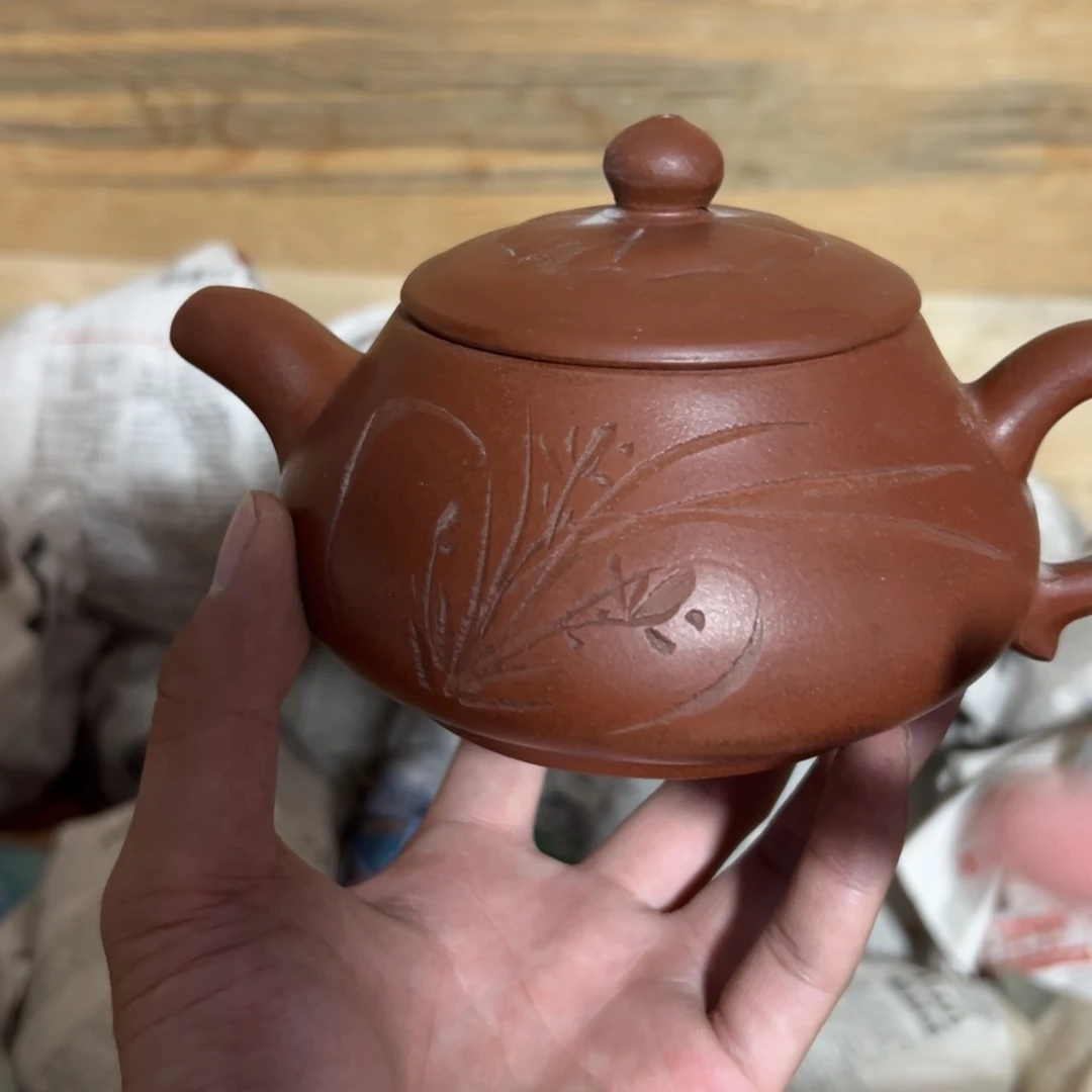 老厂紫砂壶一件！