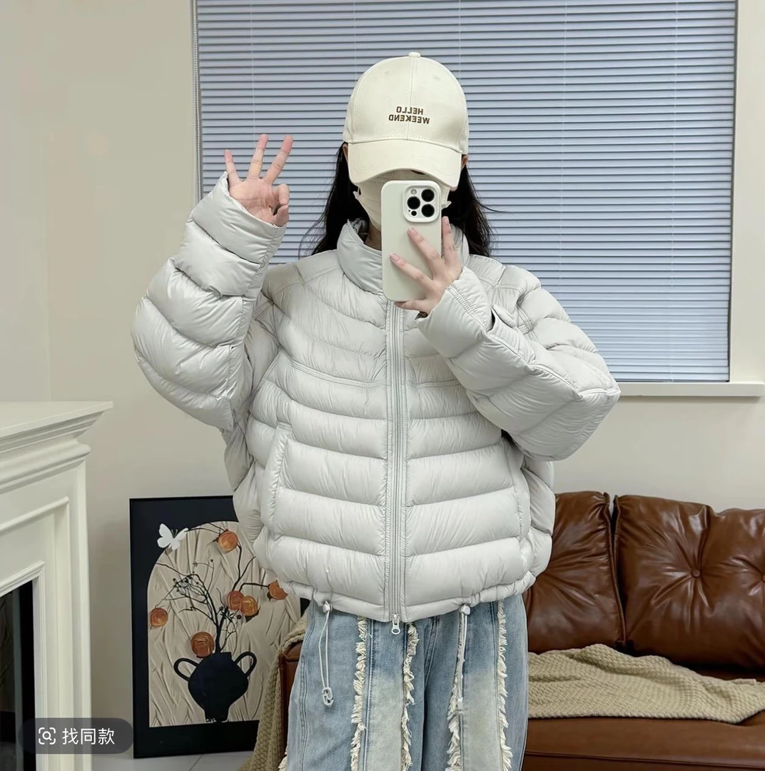 排骨棉服2025女新款爆款秋冬时尚立领韩版宽松百搭外套棉服