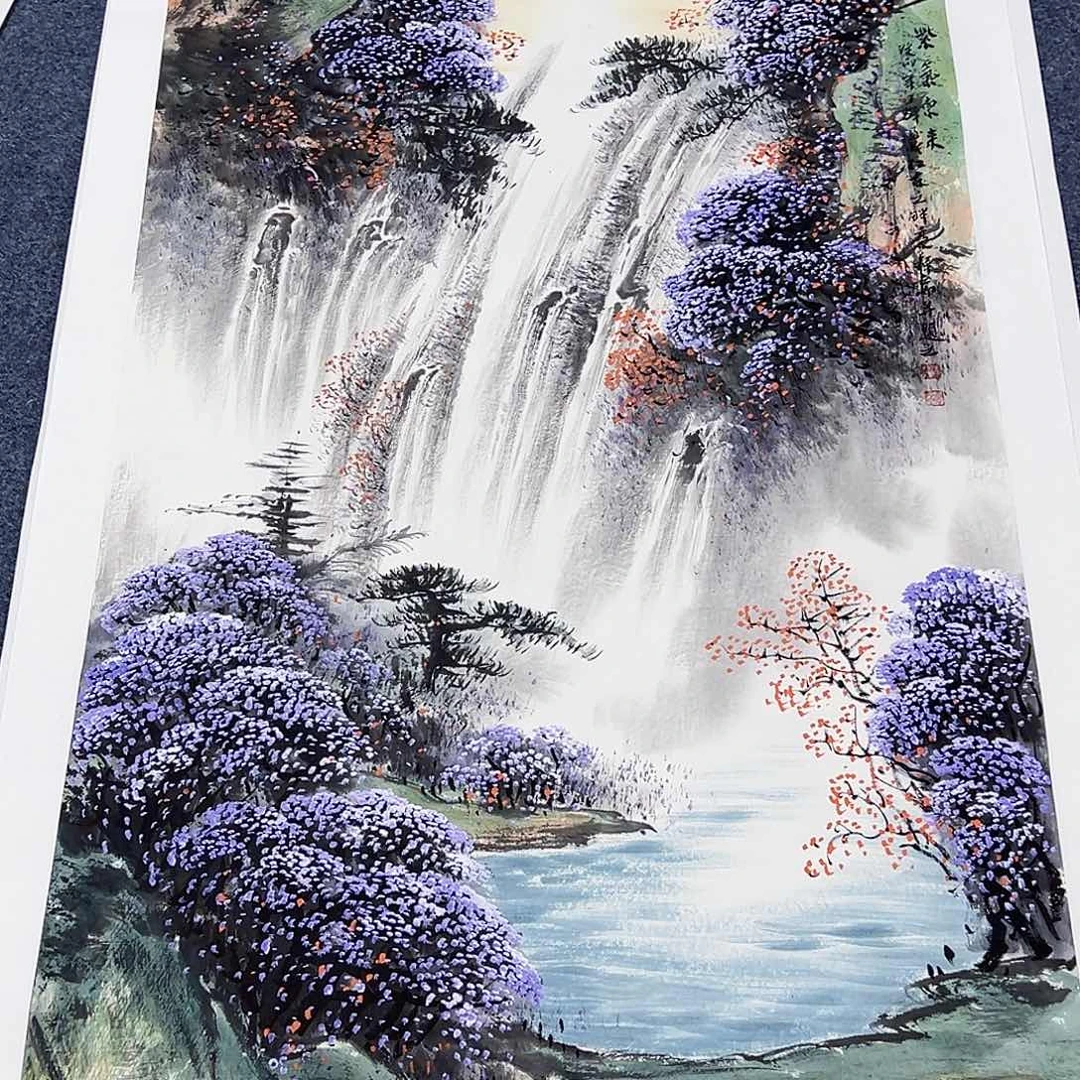 国画事事顺心如意万事如意万事如意