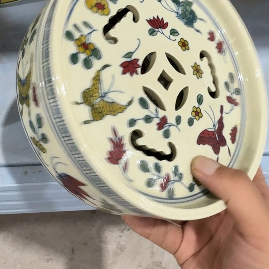 瓷片摆件等方式在不同部位上都