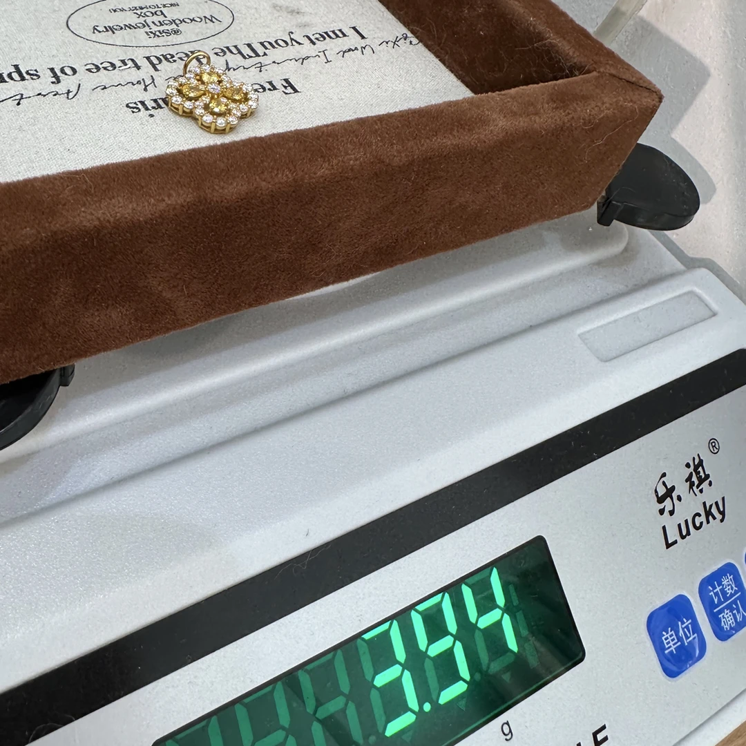 足金精品工艺吊坠