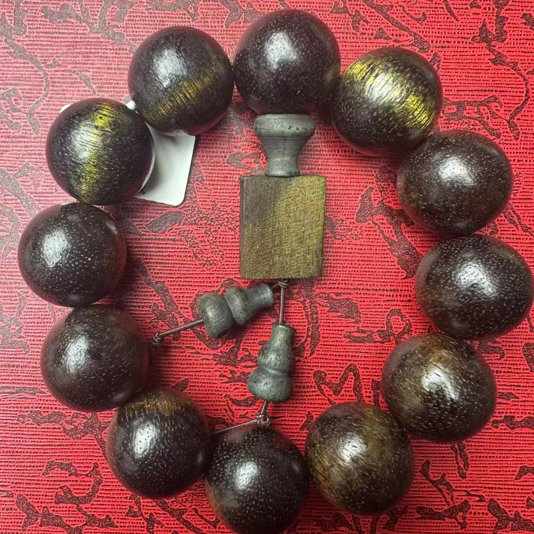 （开总文玩）天然沉香木串504