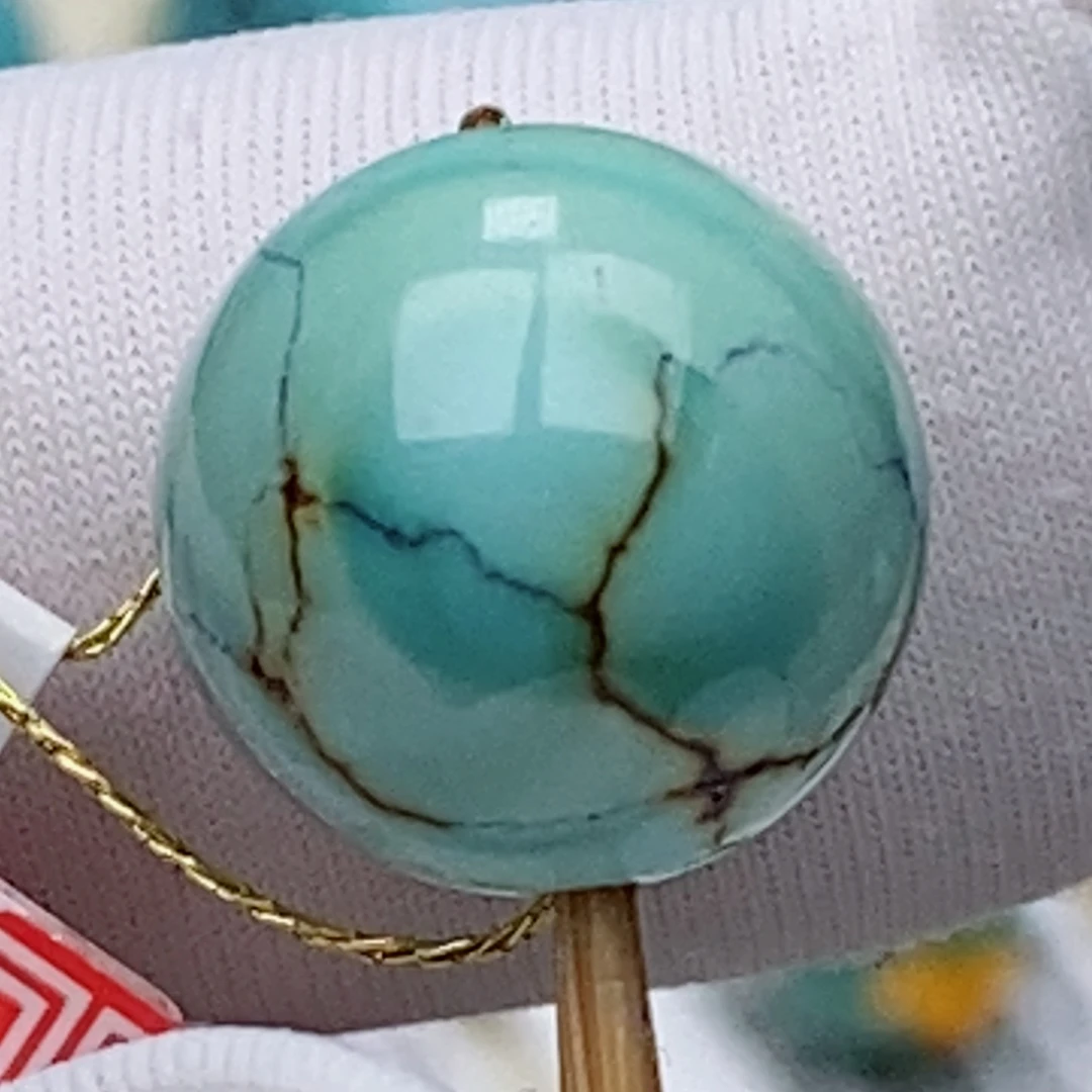 绿松石未镶嵌珠珠