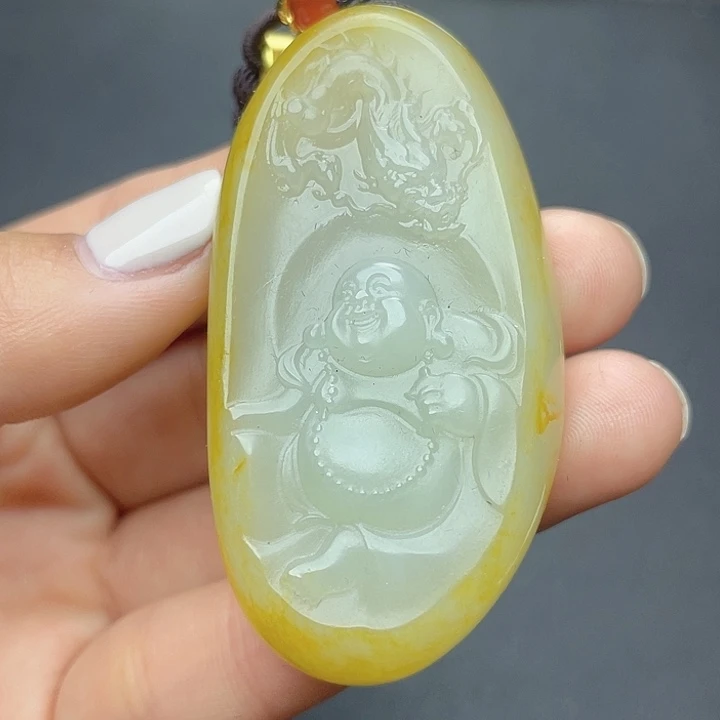 和田玉挂件未镶嵌T