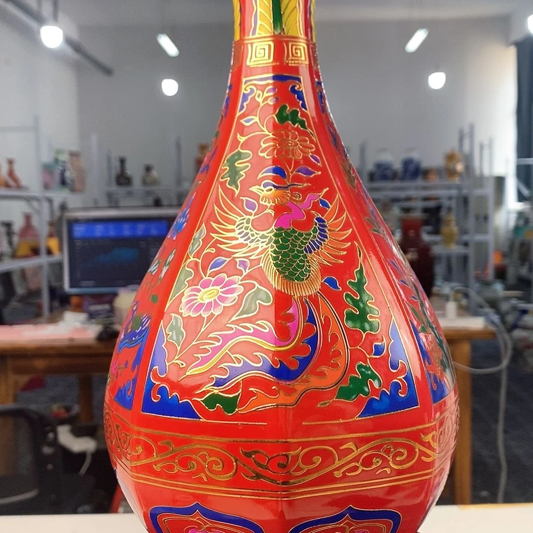 景德镇陶瓷花瓶摆件