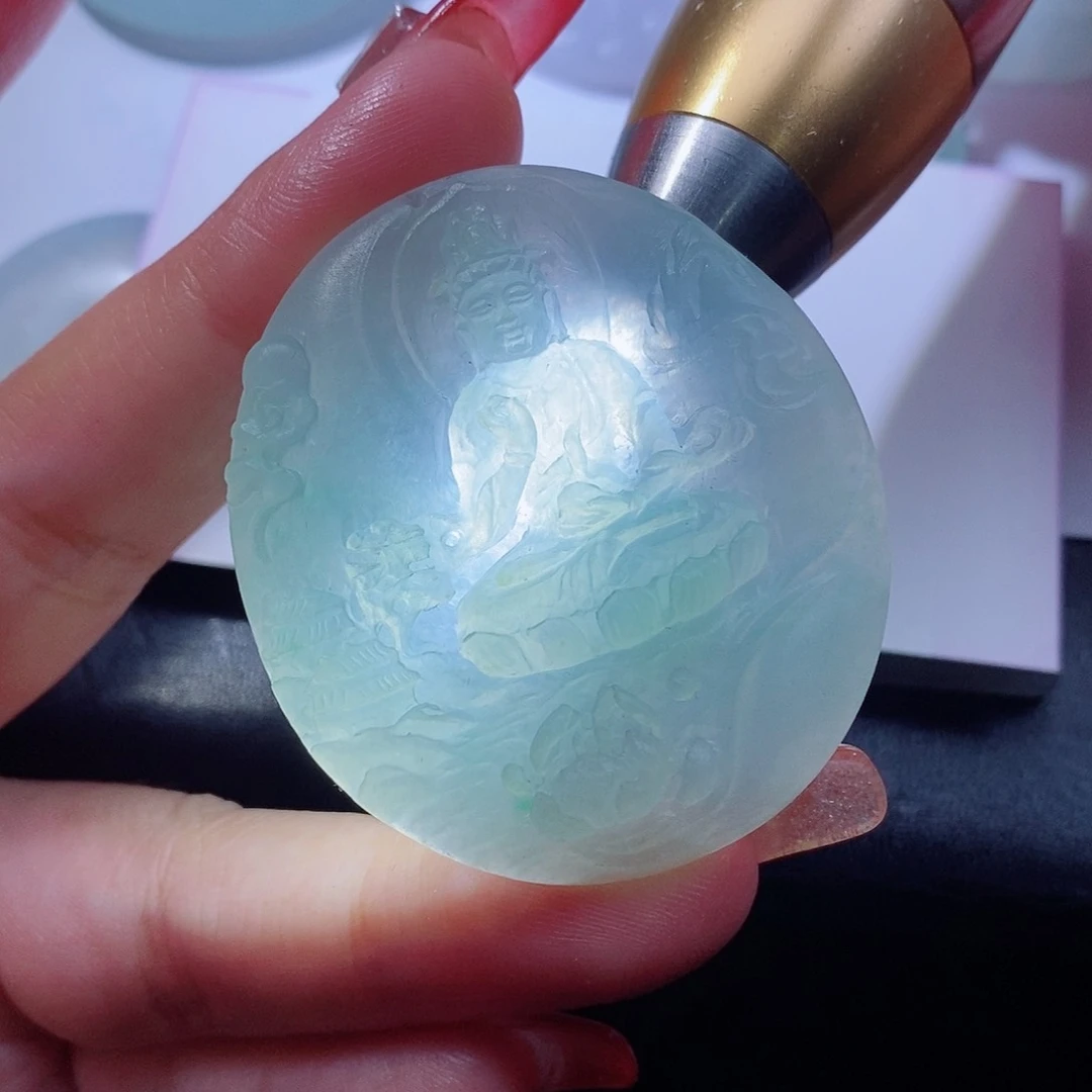 定制翡翠未镶嵌橙*翡翠