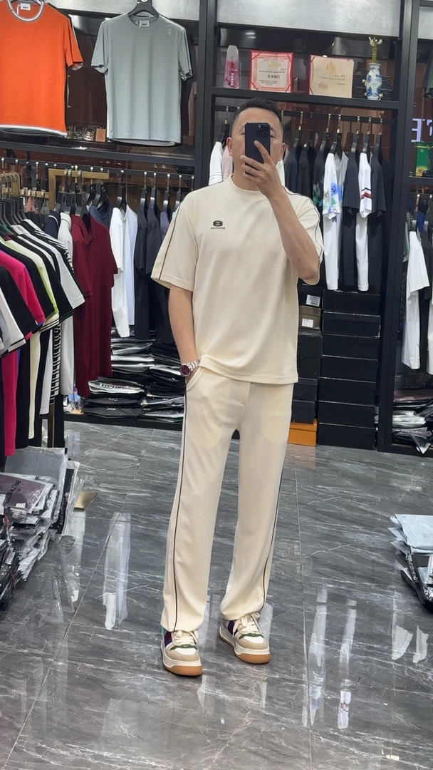 夏季短袖长裤套装5008