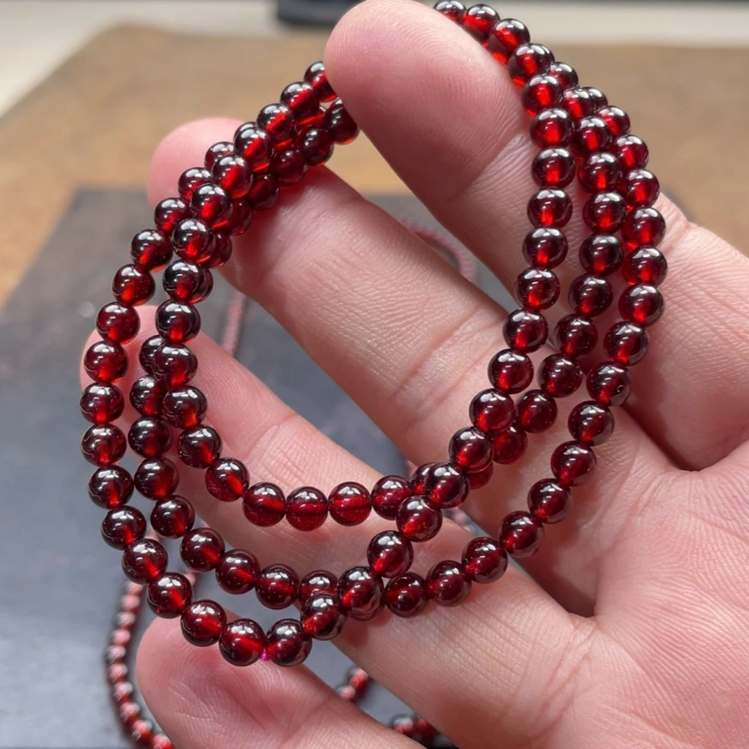 石榴石手链未镶嵌