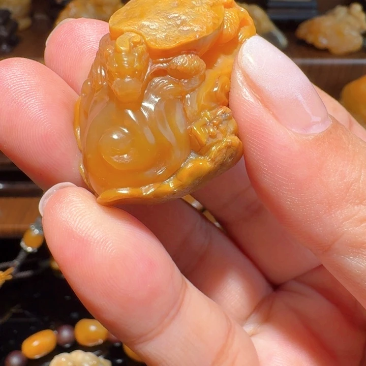 爱***宝寿山石印石寿山田黄摆件