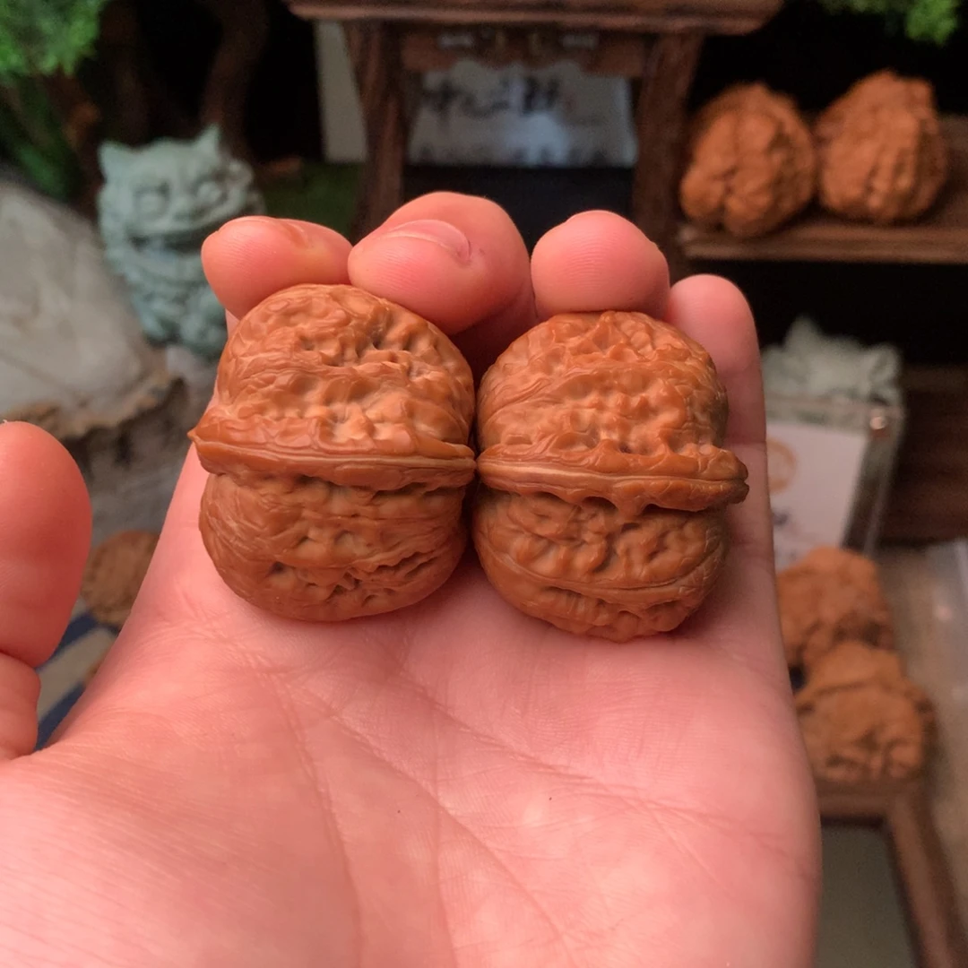 民***雄文玩核桃把件40尺寸yb