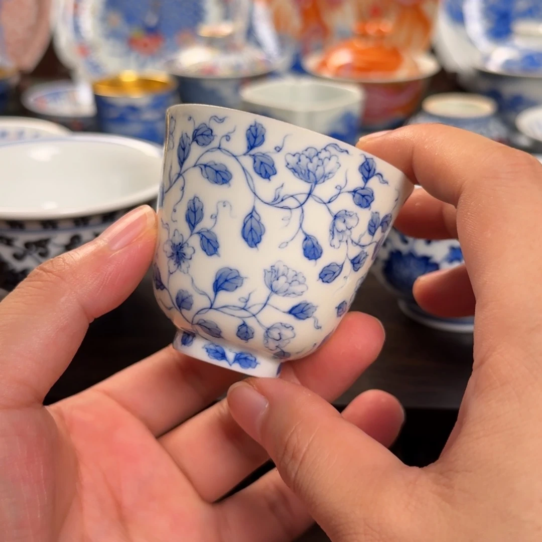 纯手工手绘陶瓷茶具