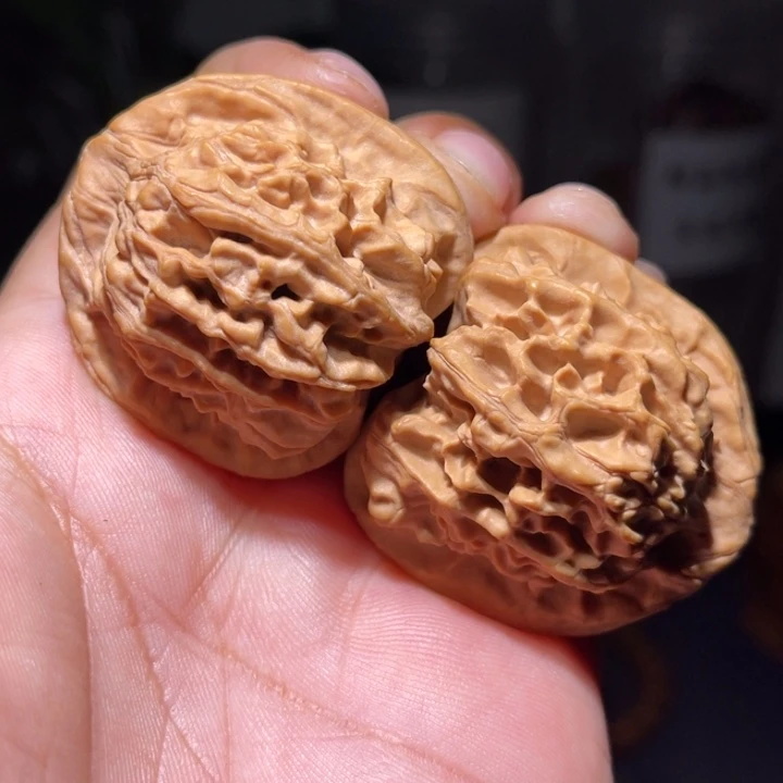 夜***雨文玩核桃吊坠                37