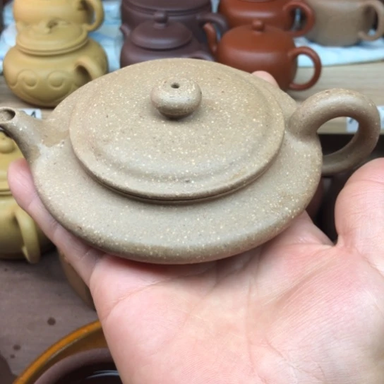 茶壶紫砂青段泥虚遍100豪升左右