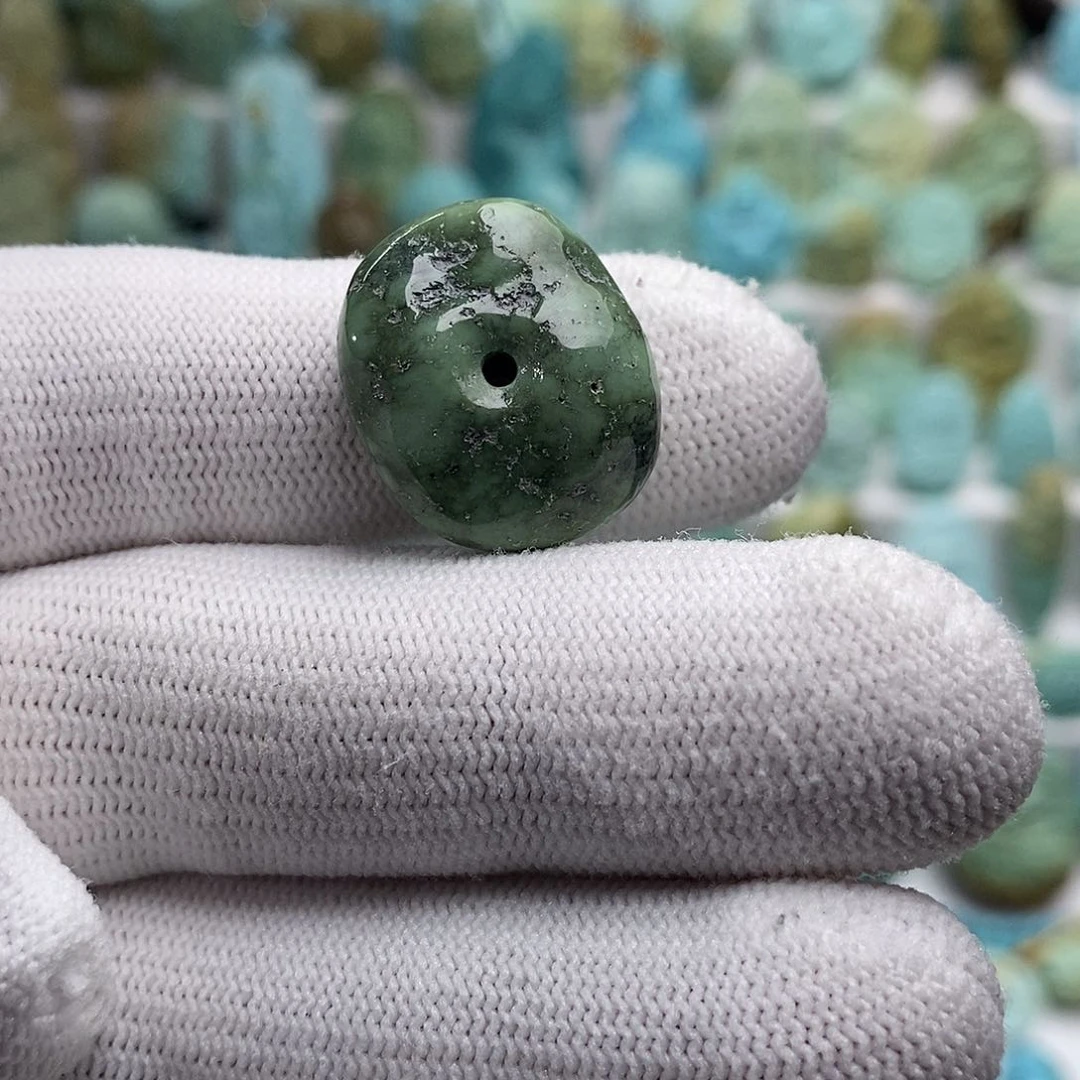 绿松石未镶嵌绿松石依*儿