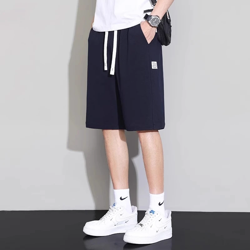 2025新款短裤男士夏季薄款宽松直筒潮牌休闲五分裤运动篮球裤子潮