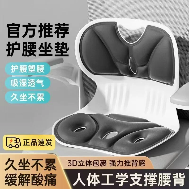 人体工学护腰坐姿椅久坐神器腰撑矫正座垫办公室学生久坐不累座椅