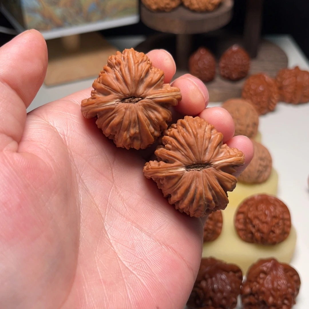 吊坠文玩核桃40四座楼