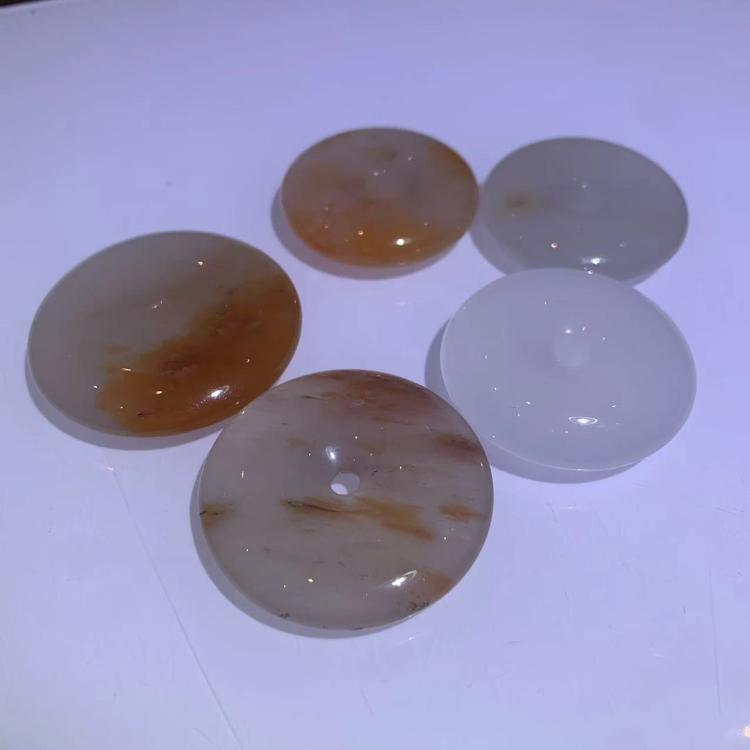 【逍遥】非洲翠平安扣吊坠*LLSG/015/多样性发/1件