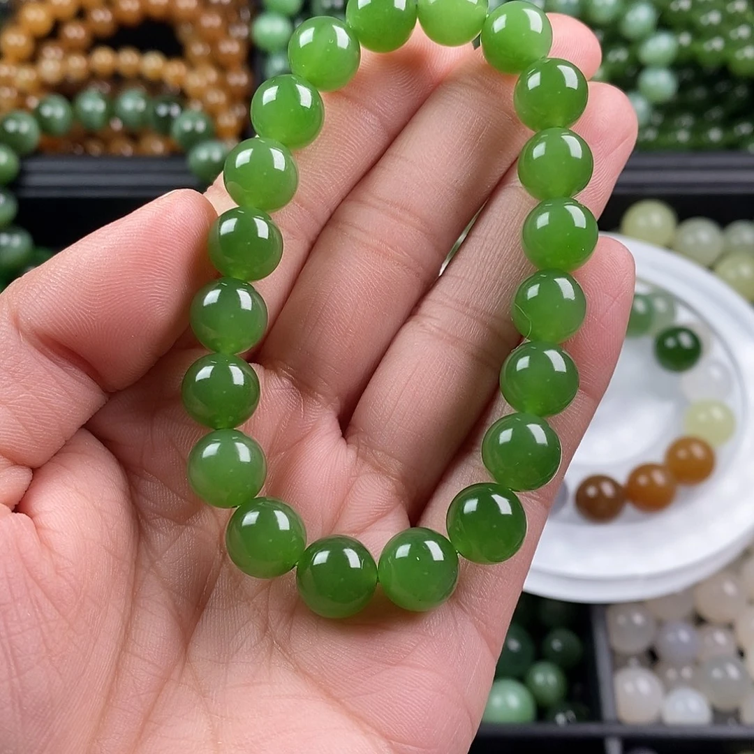 和田玉（碧玉）未镶嵌珠宝半成品