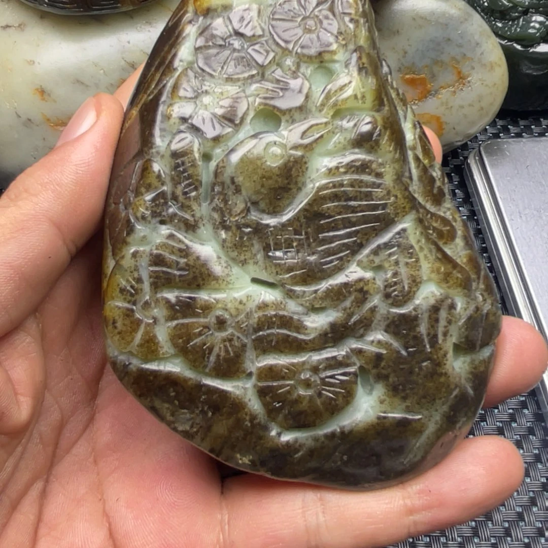 和田玉（糖玉）未镶嵌挂件