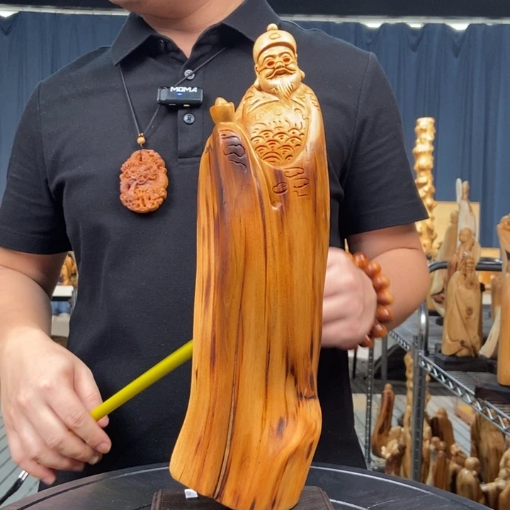 柏木（崖柏）手把件