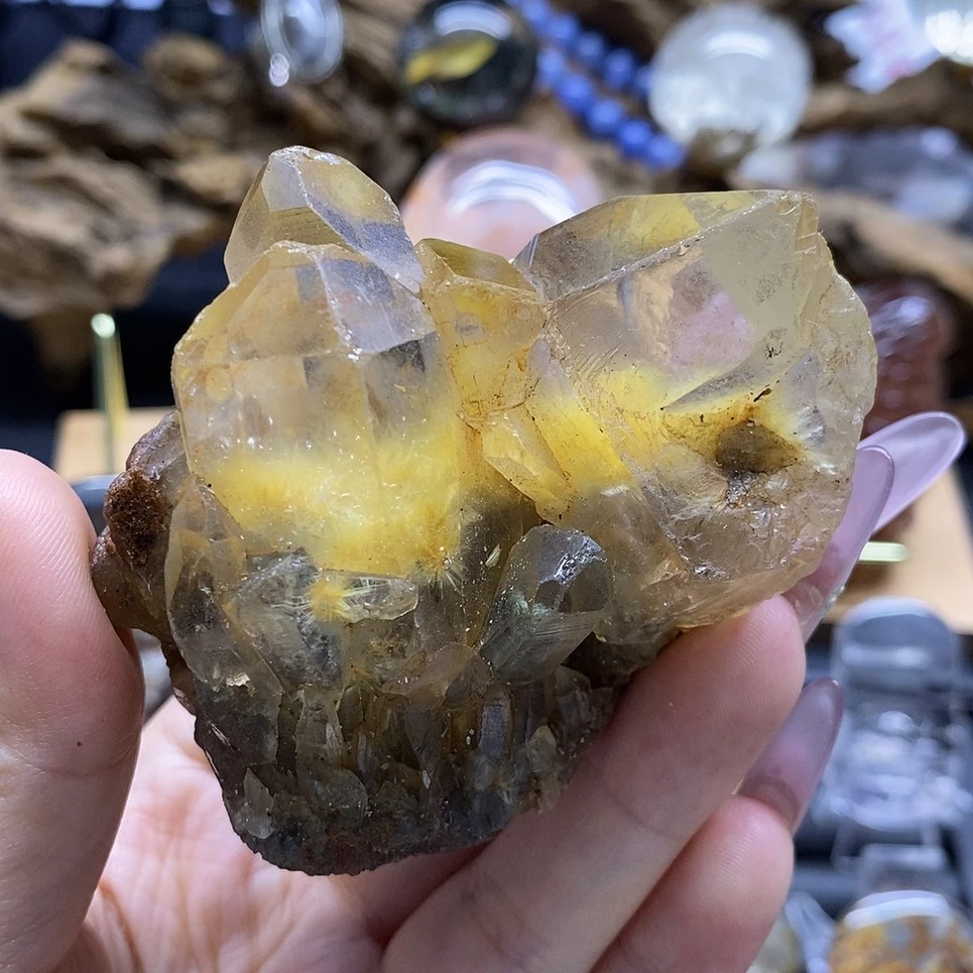 水晶原石未镶嵌水晶