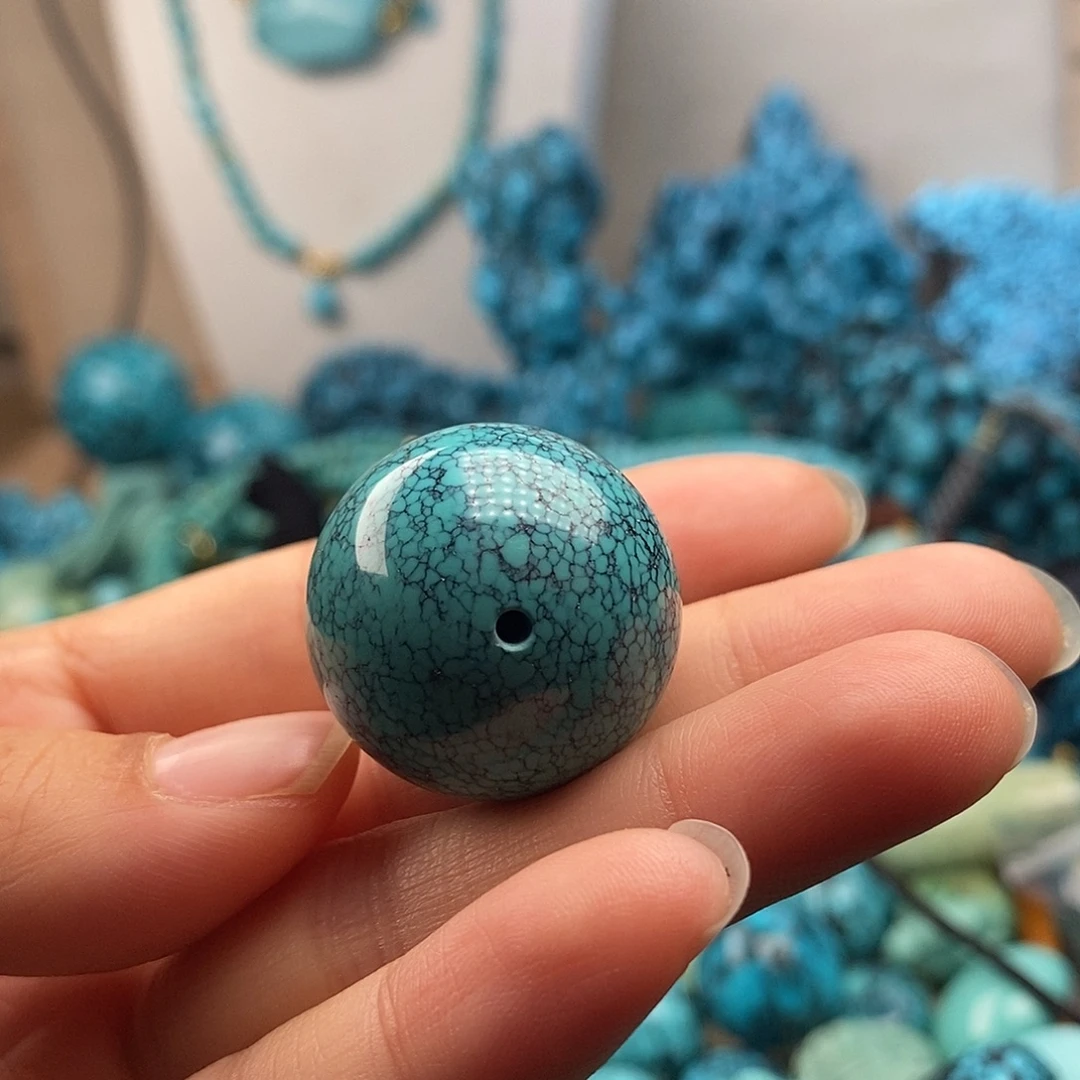 绿松石未镶嵌珠宝半成品