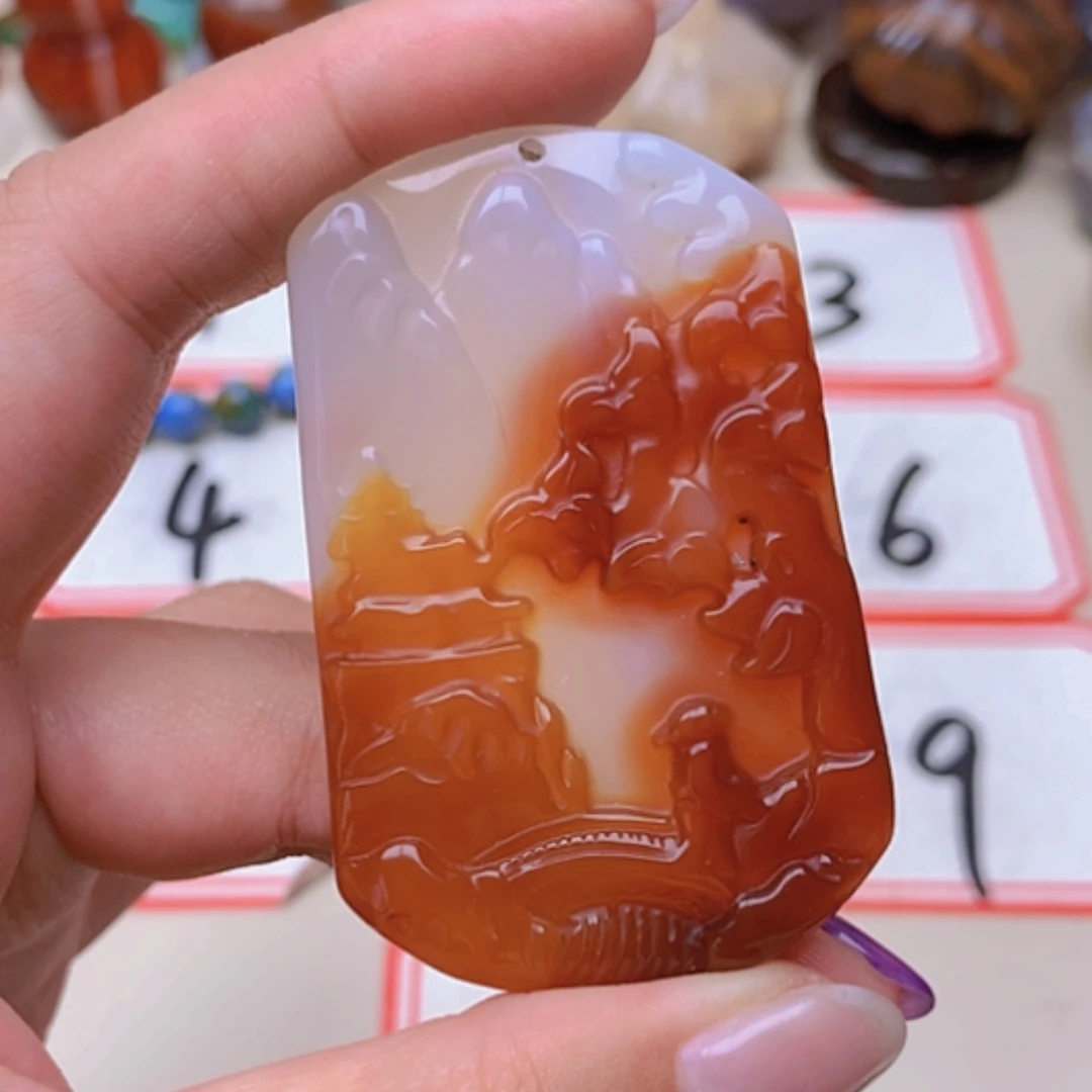 【闪购商品】未镶嵌玛瑙/玉髓珠宝半成品睡****师