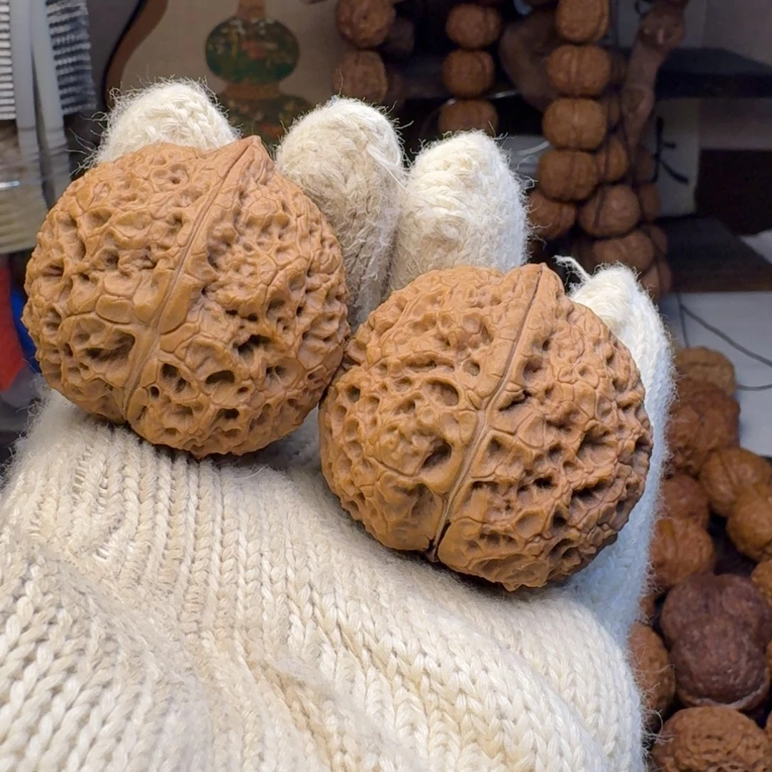 文玩核桃把件雷神锤43.5