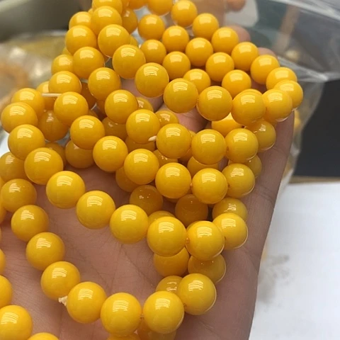 琥珀颈饰未镶嵌A04