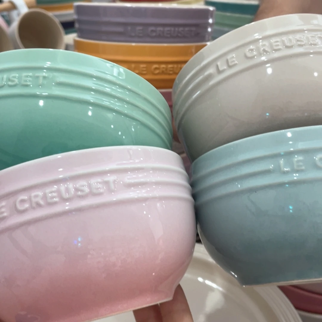 瓷片微瑕4个顿顿碗500ml