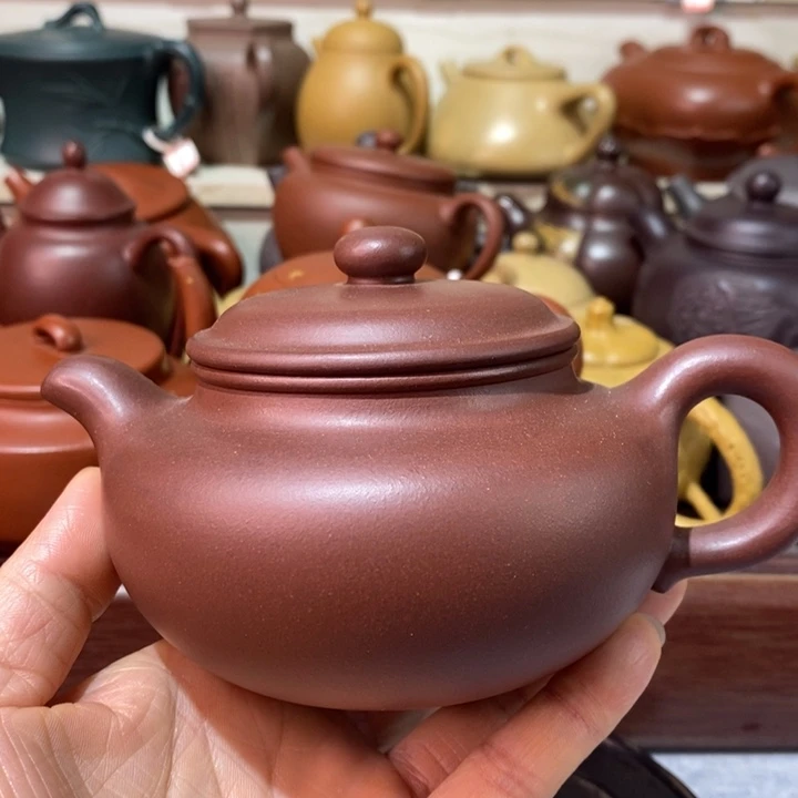 茶壶紫砂微瑕处理一把