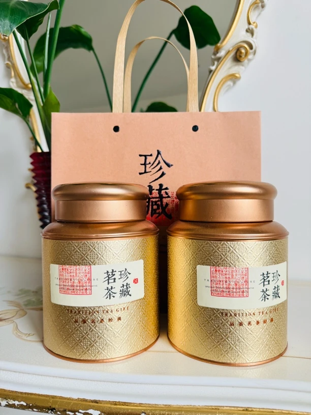 （茶珺主好物推荐）滑竹梁子白茶50克*2罐高香水甜汤厚