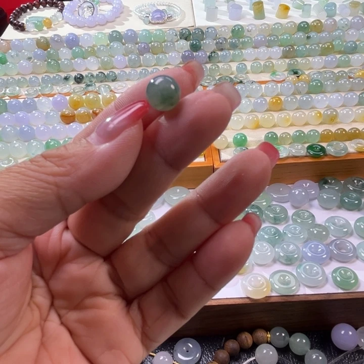 无***忧翡翠散珠9.3不退不换